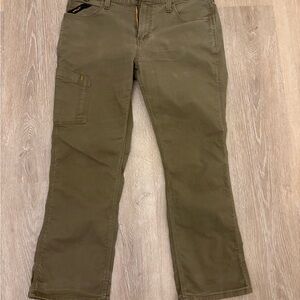 Ariat Rebar M7 Slim Straight Leg DuraStretch Field Khaki 34x30 Made Tough